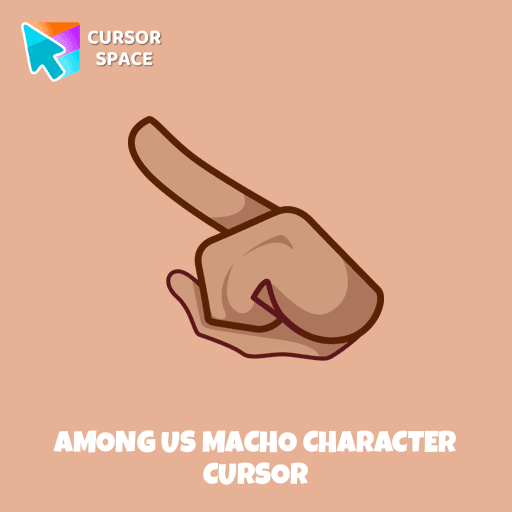 Among Us Macho Character cursor